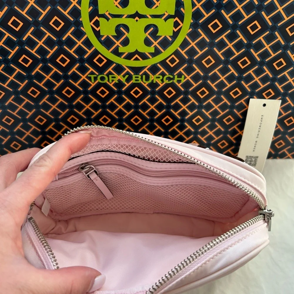 Tory Burch Virginia Belt Bag Pink Crossbody Bag